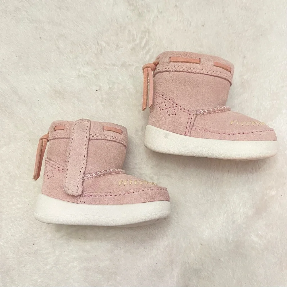 UGGs Cali Moc Campfire Baby Pink Bootie Toddlers Boots